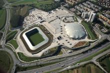 Sadar + Vuga - Football Stadium and Multipurpose Sports Hall Stožice, Slovenija