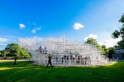 Serpentine Gallery Pavilion 2013 LONDON UK